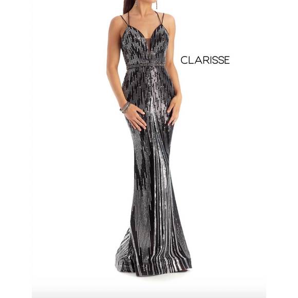 Clarisse 811278 Black Prom Dress